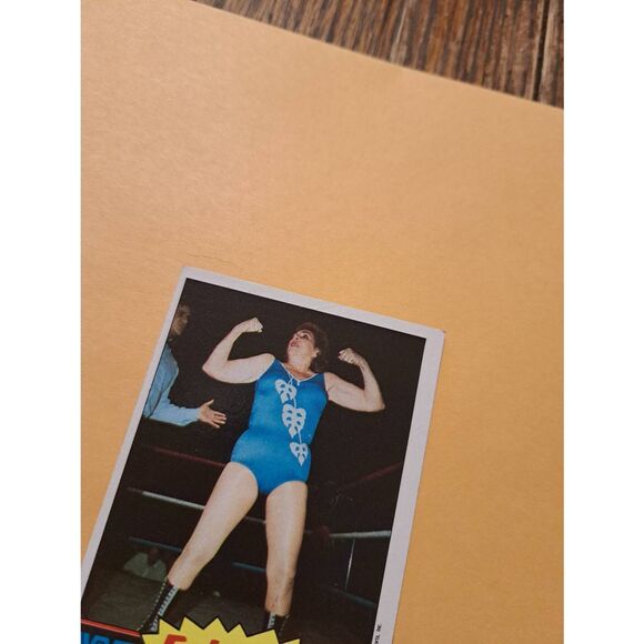 Vintage 1985 Topps WWF Trading Card #13 The Fabulous Moolah Raw Ungraded - Picture 2 of 3